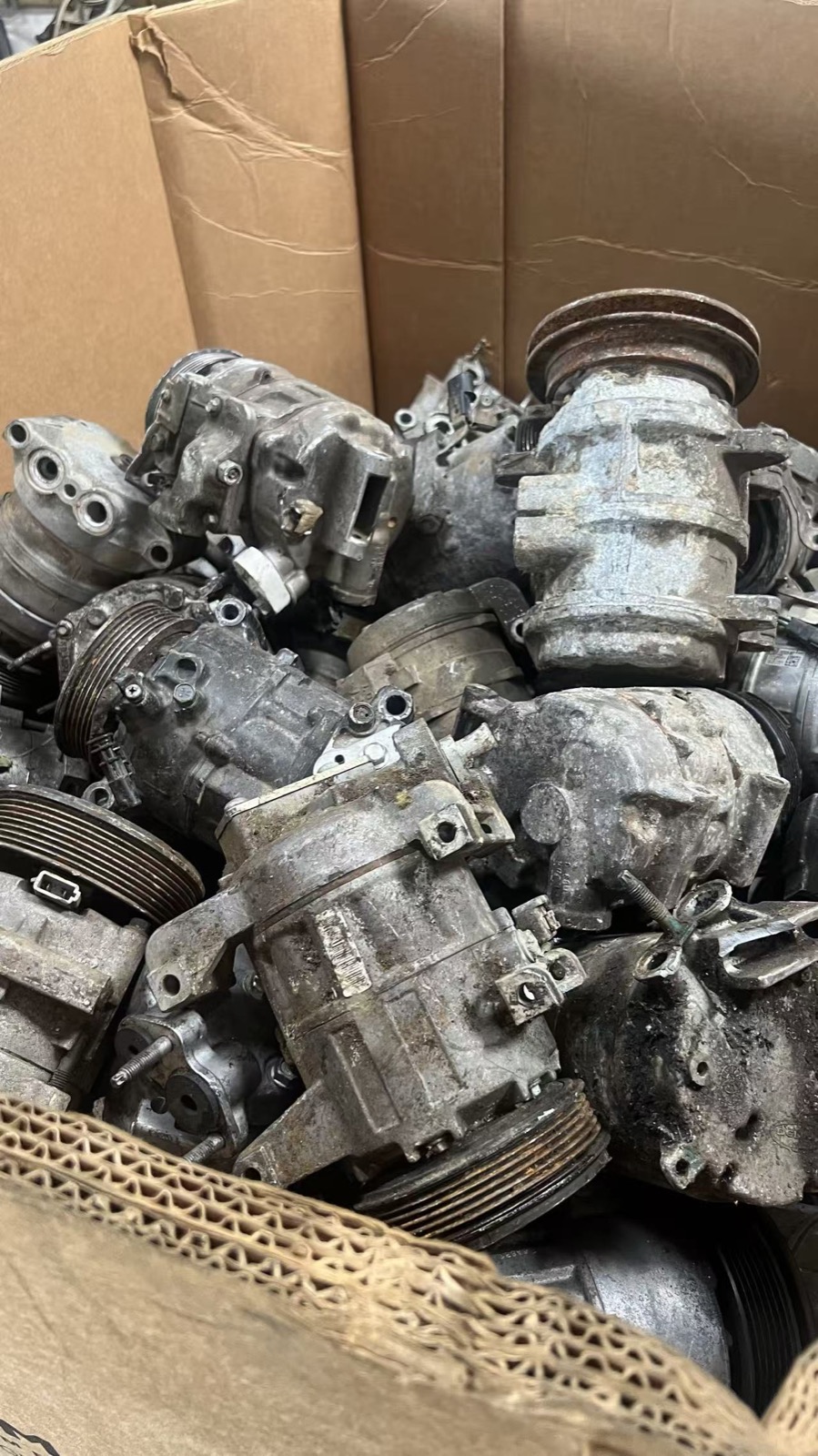 Air conditioning compressor scrap
